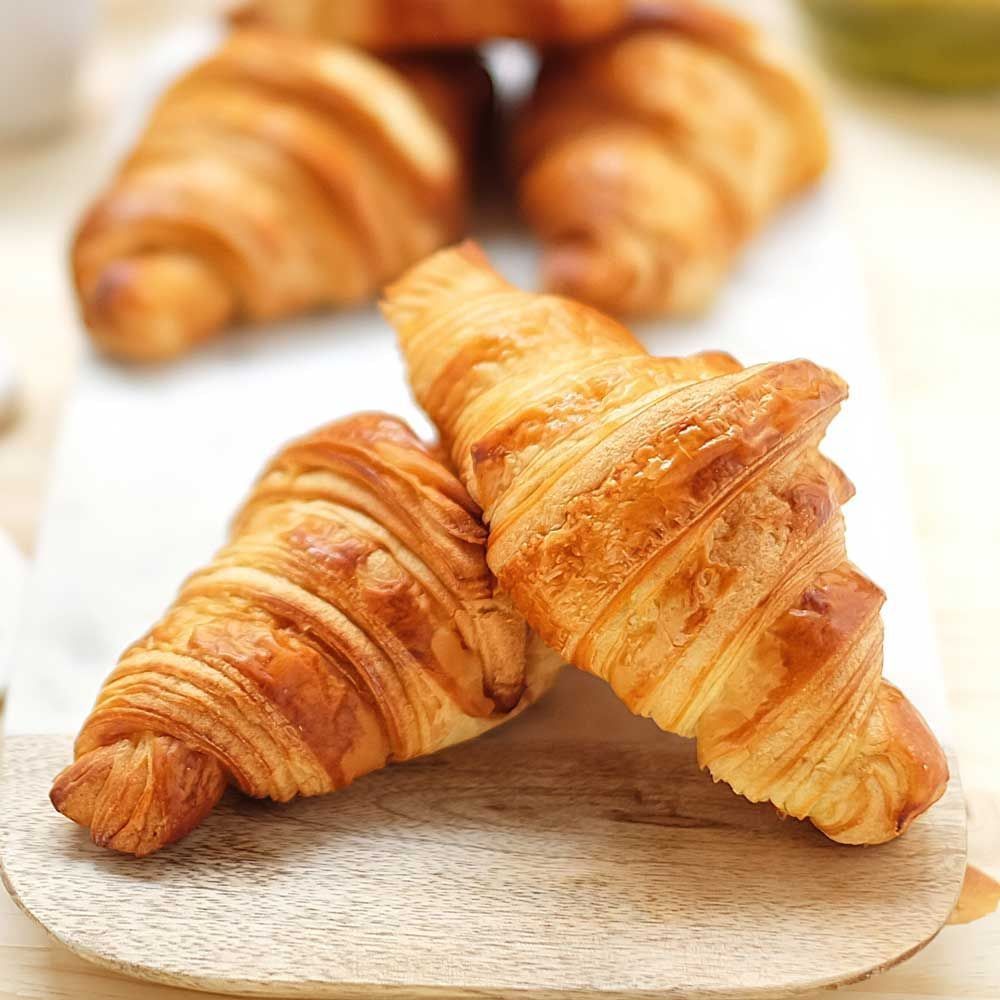 Bánh Sừng Trâu Bơ Truyền Thống Mini 25.5% bơ D'OR (8 bánh)