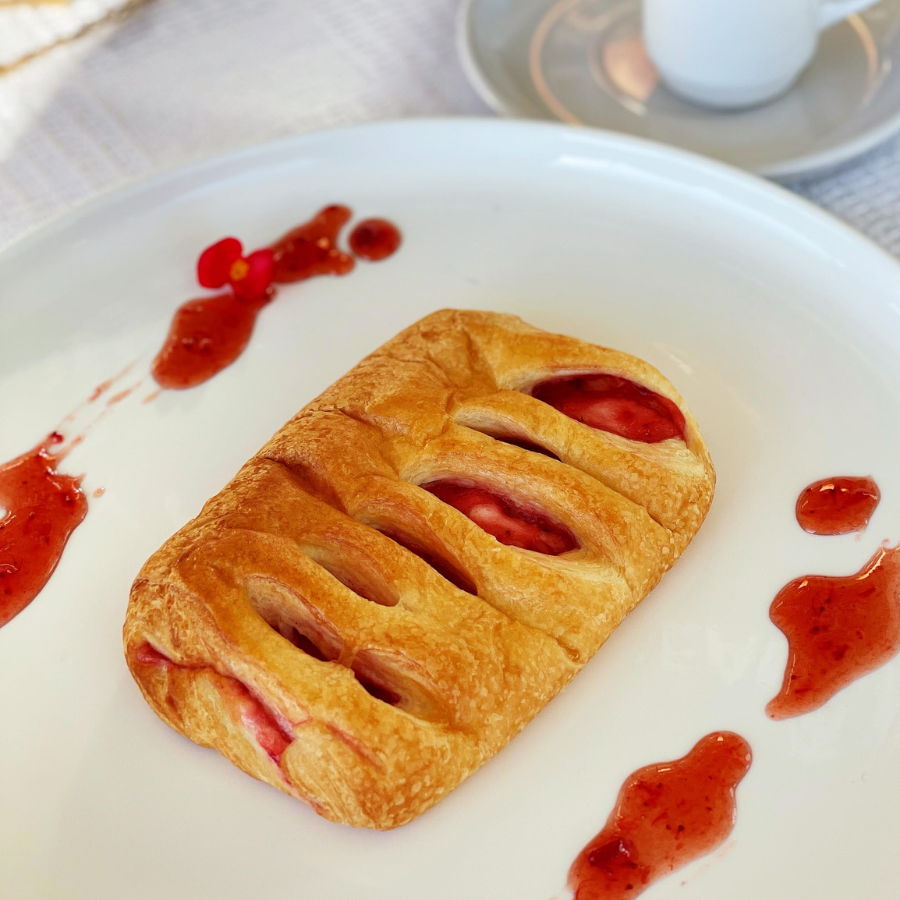 Bánh Mini Danish Dâu Tây Delifrance 35g (6 Cái)