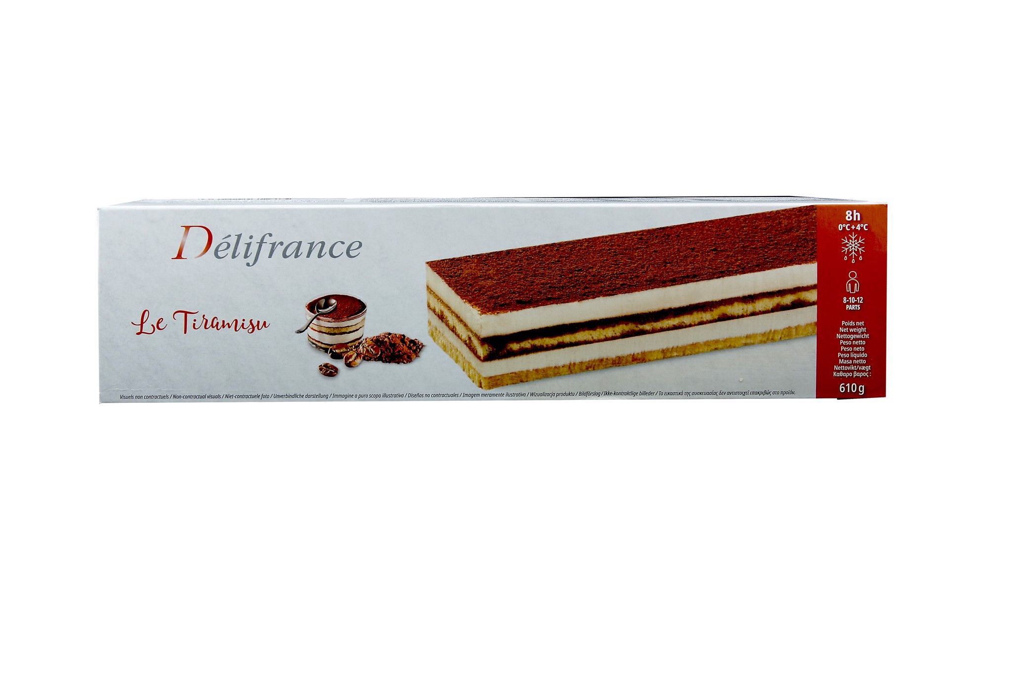  Bánh Ngọt Tiramisu Delifrance 610g 