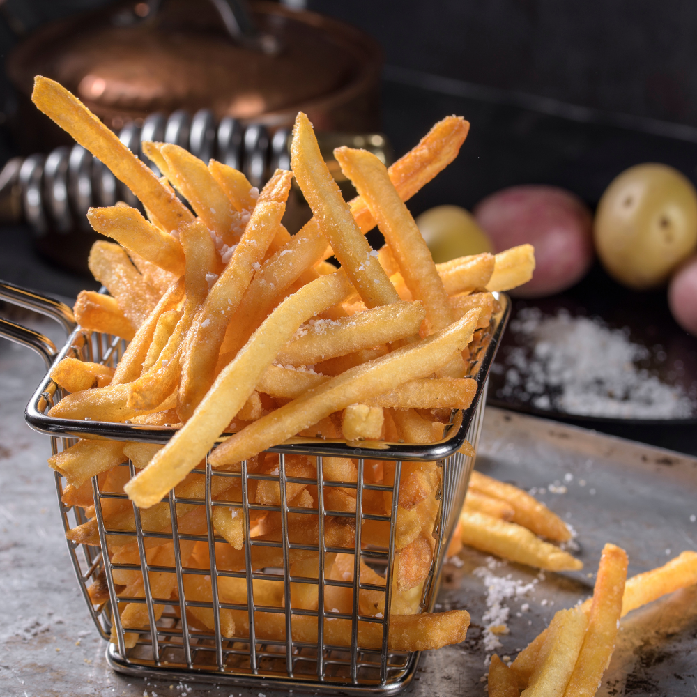  [SẢN PHẨM MỚI] Khoai Tây Vỏ Giòn Chef's Specials 7mm Farm Frites 1kg 