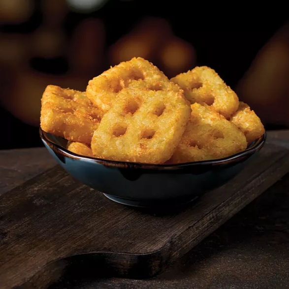 Khoai Tây Mini Waffle Hashbrown Farm Frites Đông Lạnh 1kg
