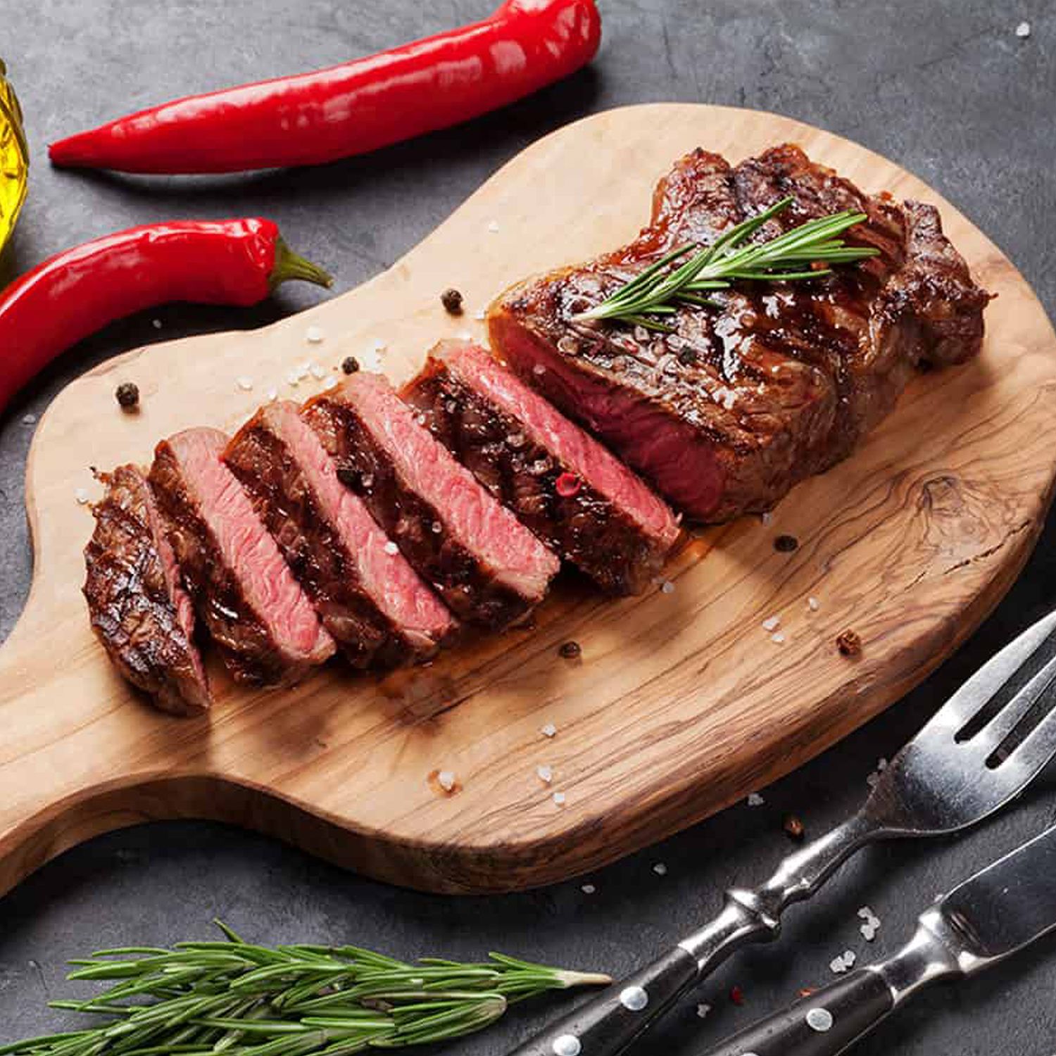 Steak Thăn Ngoại Bò Úc Carne Meats Raw