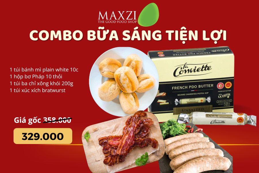 COMBO BỮA SÁNG TIỆN LỢI