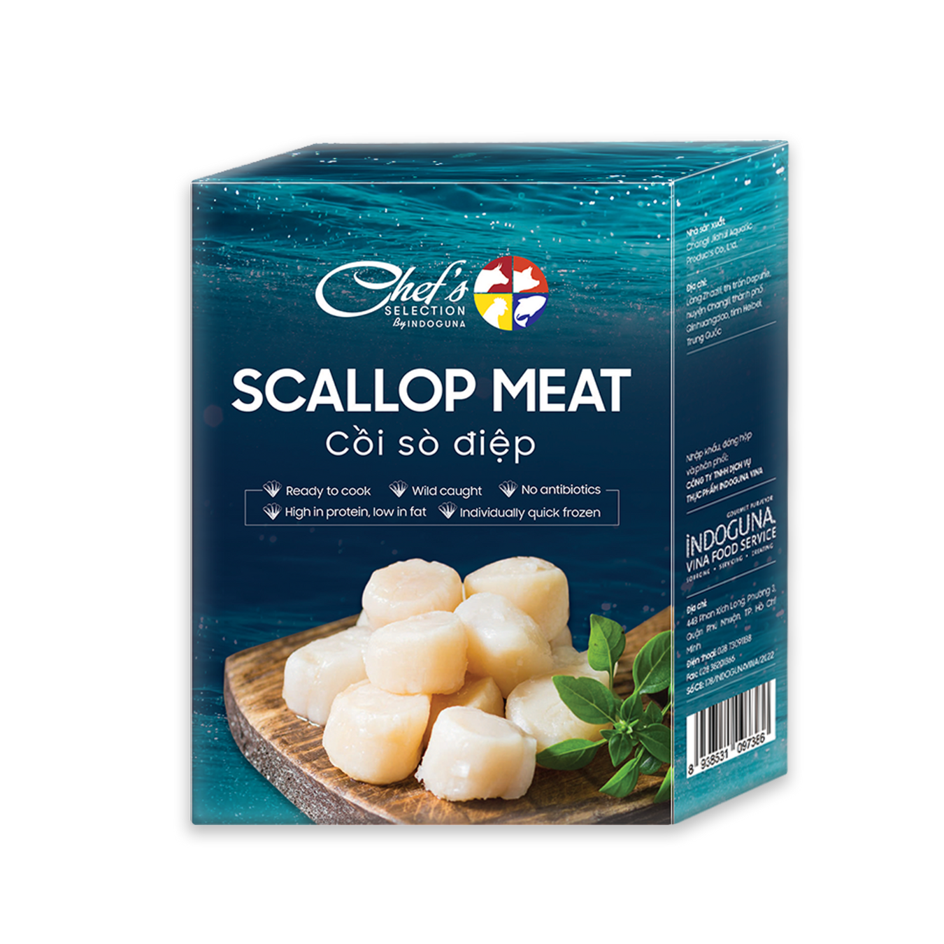 Cồi Sò Điệp Chef's Selection 1kg