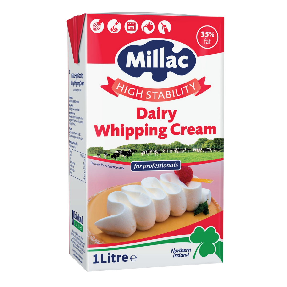  Kem Sữa Whipping 35% Fat Millac 1L 