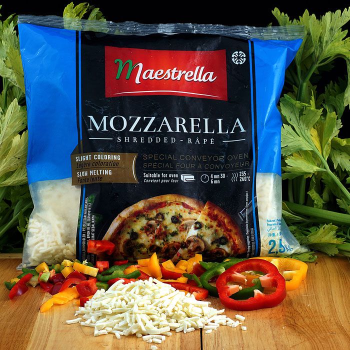 Phô Mai Pháp Mozzarella Bào Sợi 2.5kg