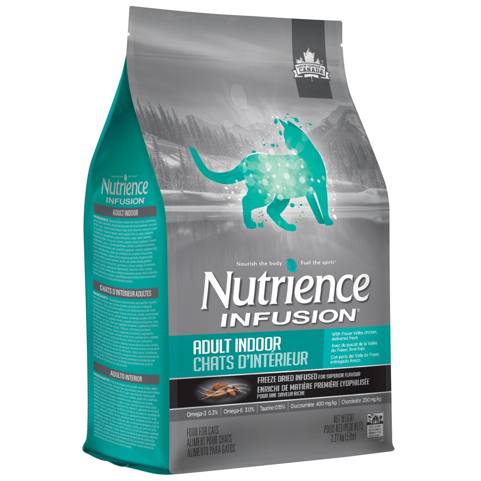 Thức ăn hạt dành cho mèo trưởng thành Nutrience Infusion Adult Indoor