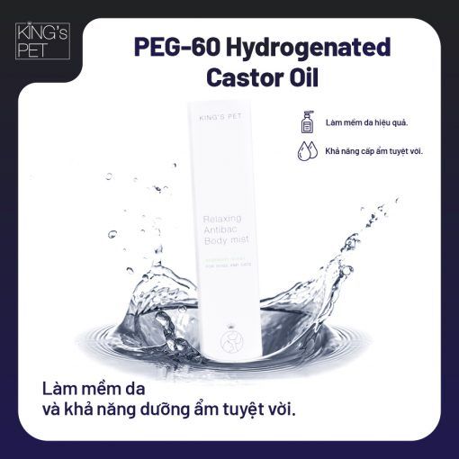 Nước hoa kháng khuẩn hương thảo King's Pet - 100ml