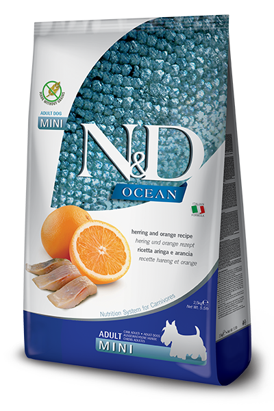 Hạt N&D Ocean cho chó 2.5KG