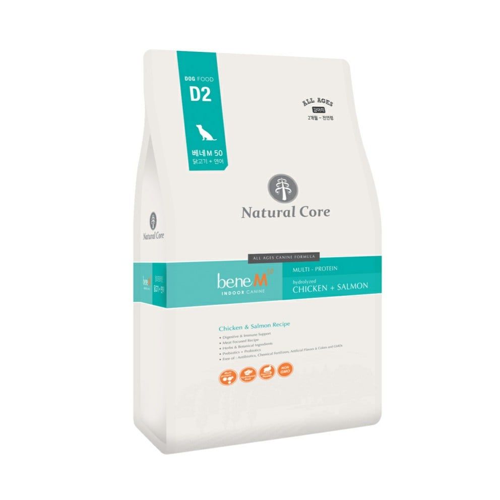 NaturalCore - Thức ăn hạt dành cho chó Thịt Gà & Cá Hồi