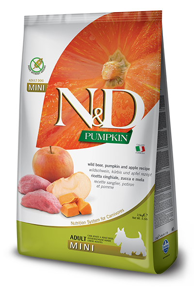 Hạt N&D Grain Free Pumpkin cho chó 2.5KG