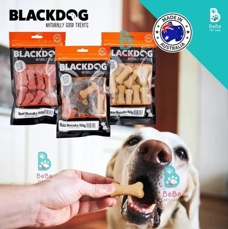 Bánh Quy Úc BLACKDOG Hình Khúc Xương cho Chó Mọi Lứa Tuổi