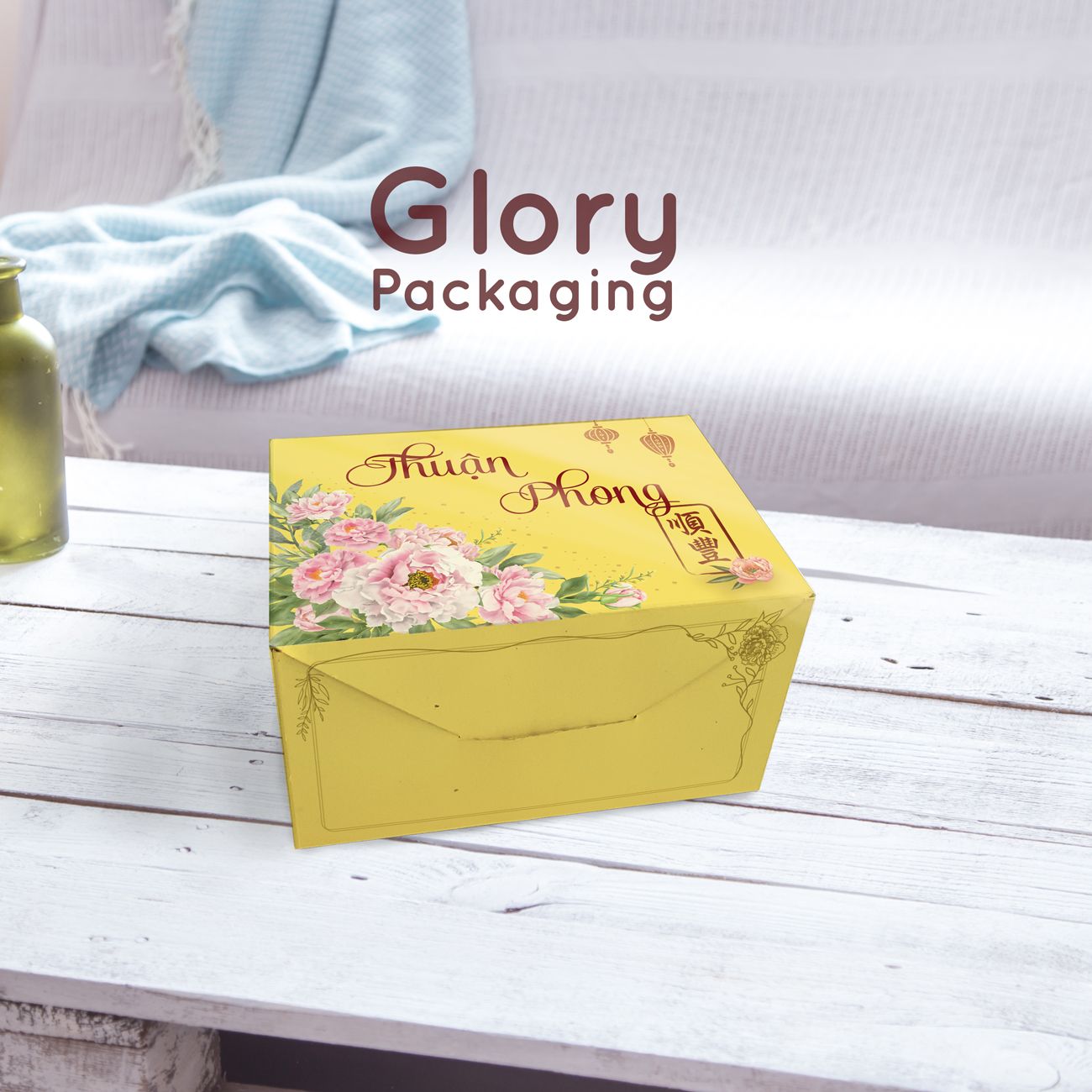 Hộp mềm có thể gấp xếp gọn nhẹ dành cho bao bì thực phẩm bánh ngọt
