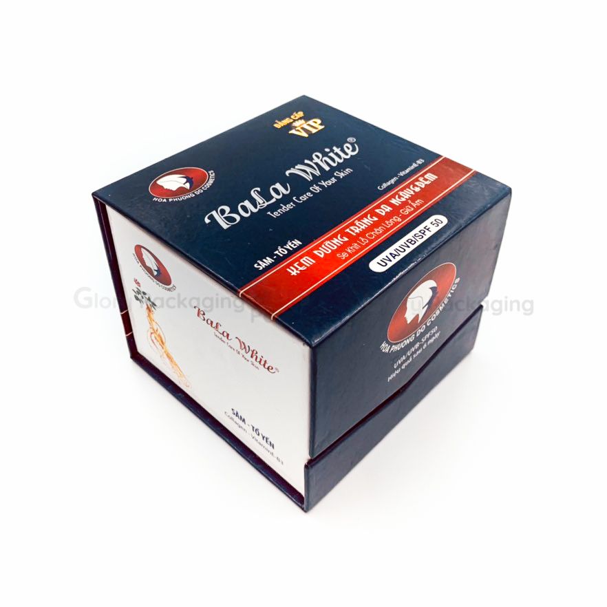 Hộp cứng nắp nam châm nhọn đựng mỹ phẩm