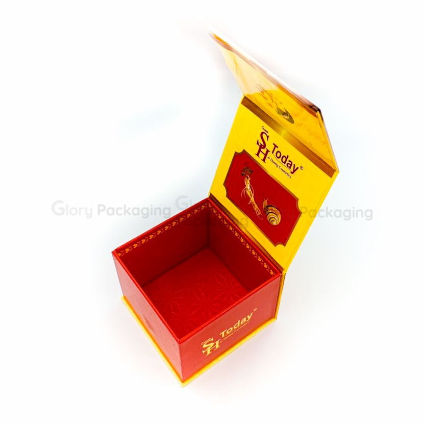 Hộp giấy cứng nắp nam châm hình vuông
