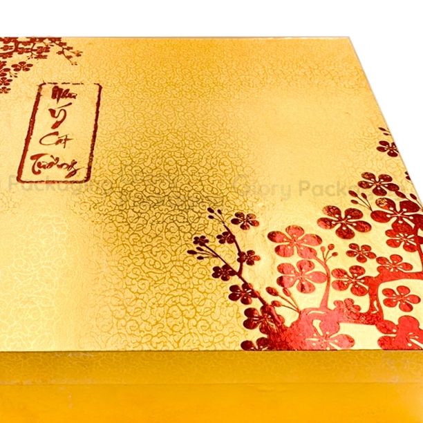 Hộp cứng set quà tặng Tết nắp âm dương
