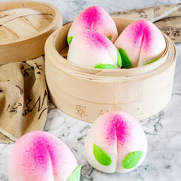 Bánh bao trái đào