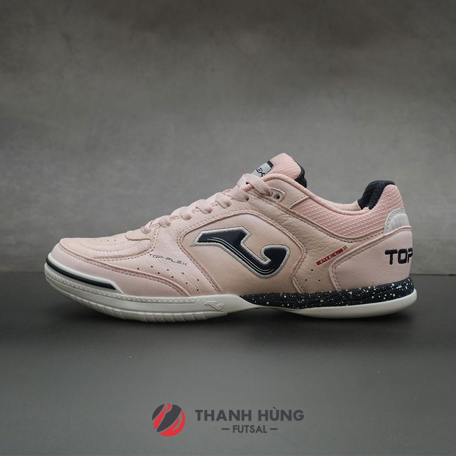 JOMA TOP FLEX LEATHER IN 2413 - HỒNG NHẠT/ĐEN