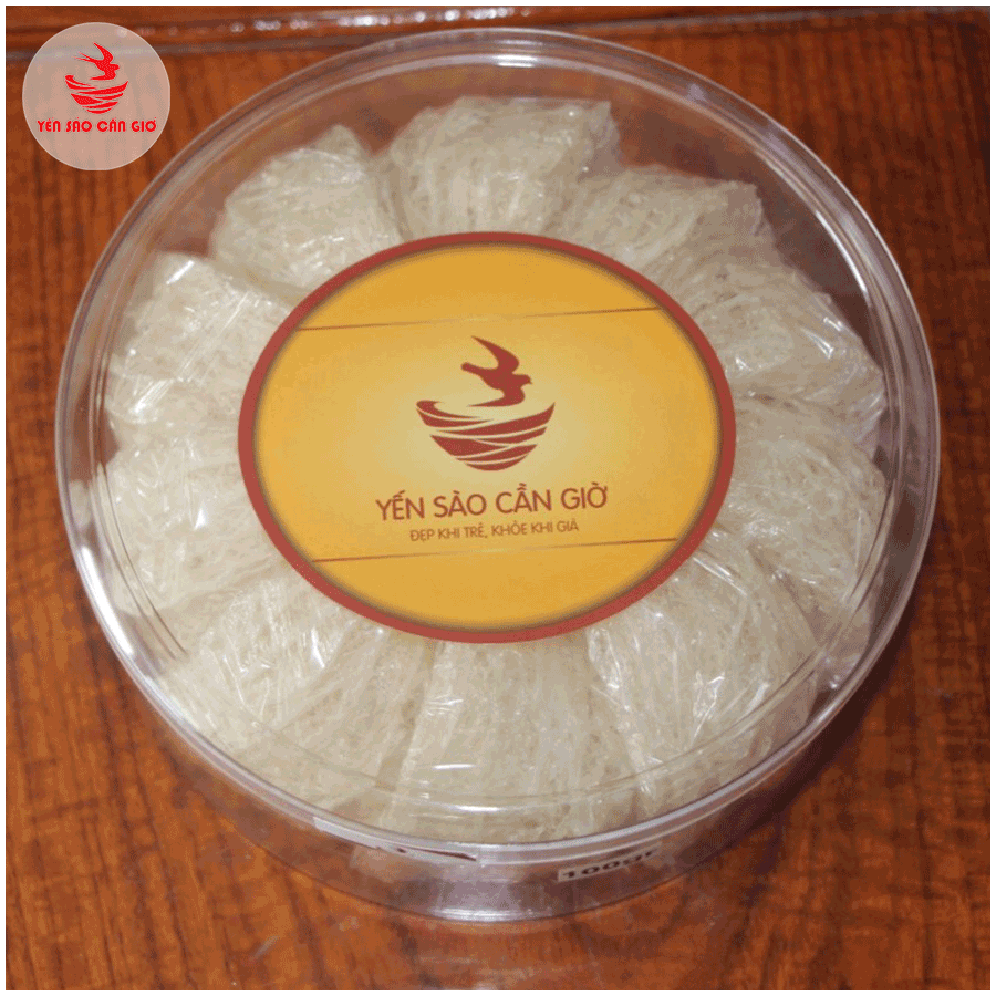 Yến Sào Cần Giờ - Yến Tinh Chế Hộp Giấy Cao Cấp - 100 GR