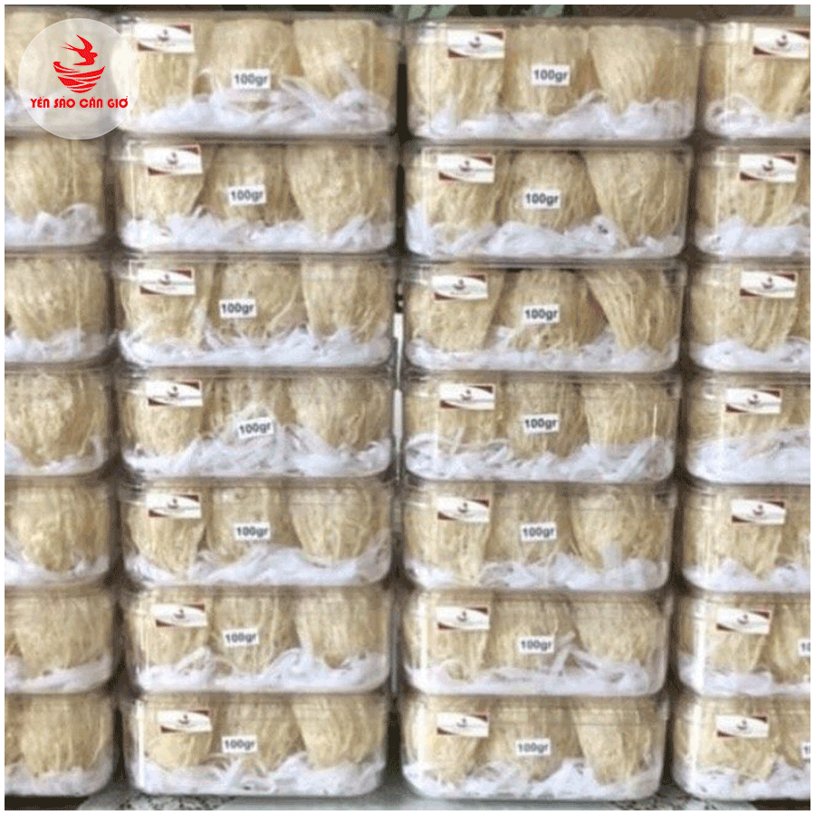 Yến Sào Cần Giờ - Yến Tinh Chế Hộp Giấy Cao Cấp - 100 GR
