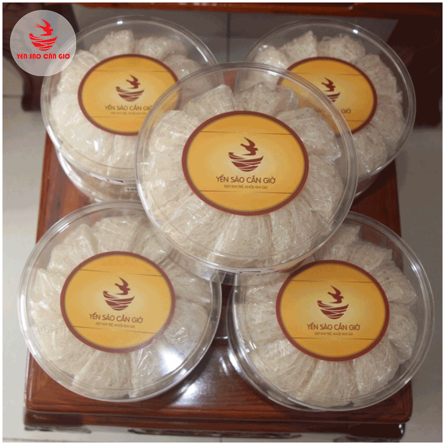Yến Sào Cần Giờ - Yến Tinh Chế Hộp Giấy Cao Cấp - 100 GR