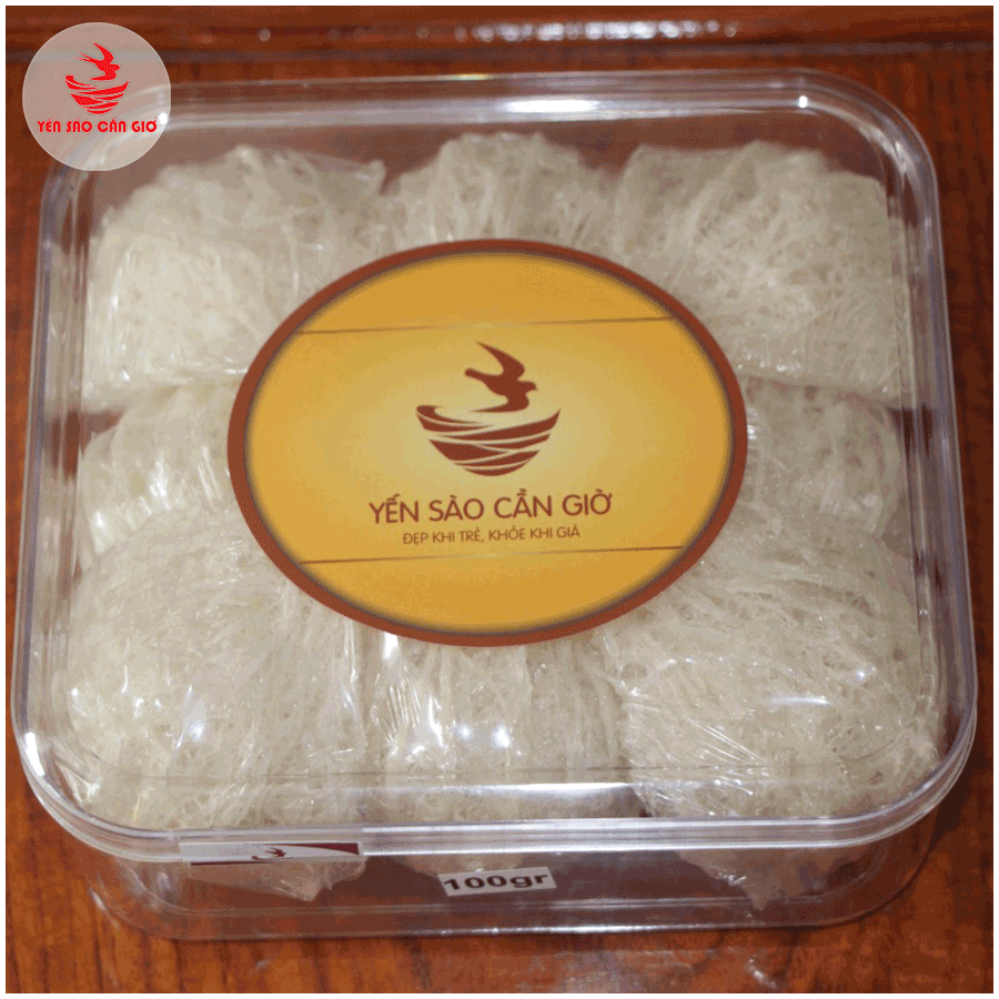 Yến Sào Cần Giờ - Yến Tinh Chế Hộp Giấy Loại 1 - 50 GR