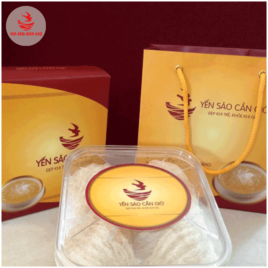 Yến Sào Cần Giờ - Yến Tinh Chế Hộp Nhung Đặc Biệt - 50 GR