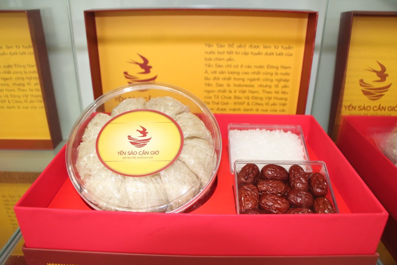 Yến Sào Cần Giờ - Yến Tinh Chế Hộp Giấy Cao Cấp - 100 GR