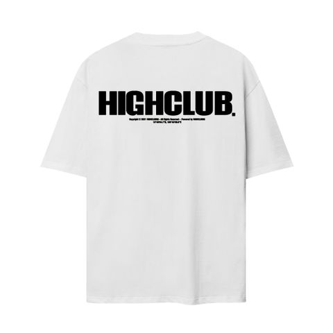  Basic Tee - White/Black 