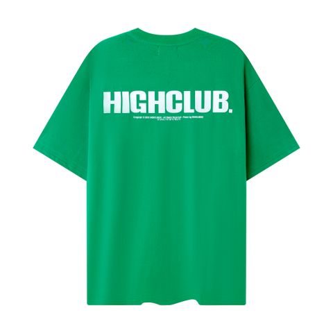  Basic Tee - Green/White 