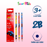 Bút chì họa tiết 2B Monster Truck Smartkids PC10