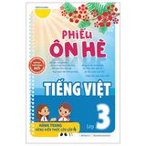 Phiếu Ôn Hè Tiếng Việt Lớp 3