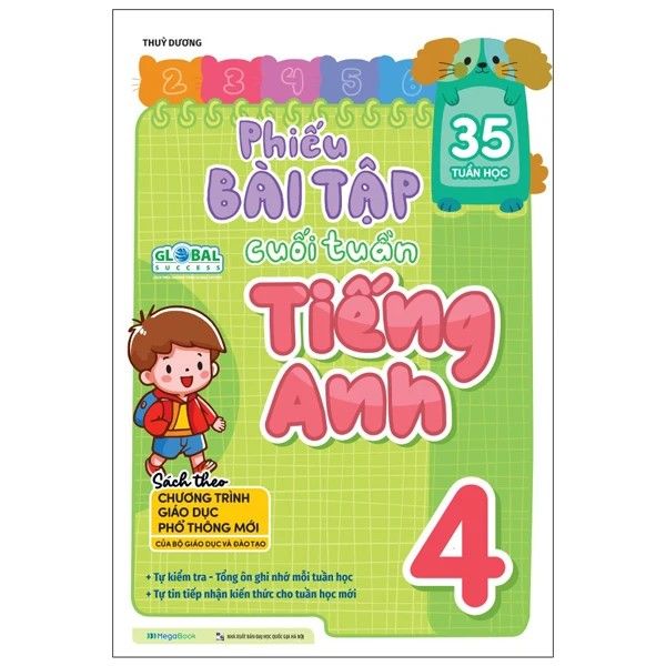 Phiếu Bài Tập Cuối Tuần Tiếng Anh 4 (Global)