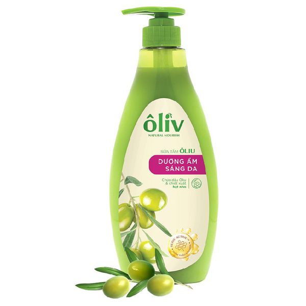 Sữa Tắm Oliv Dưỡng Ẩm Sáng Da 650ml