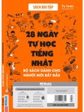 28 ngày tự học tiếng Nhật – Ghi chú luyện viết – Sách bài tập