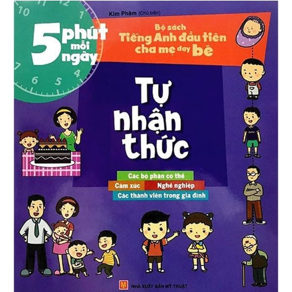 5 Phút Mỗi Ngày - Bộ Sách Tiếng Anh Đầu Tiên Cha Mẹ Dạy Bé - Tự Nhận Thức