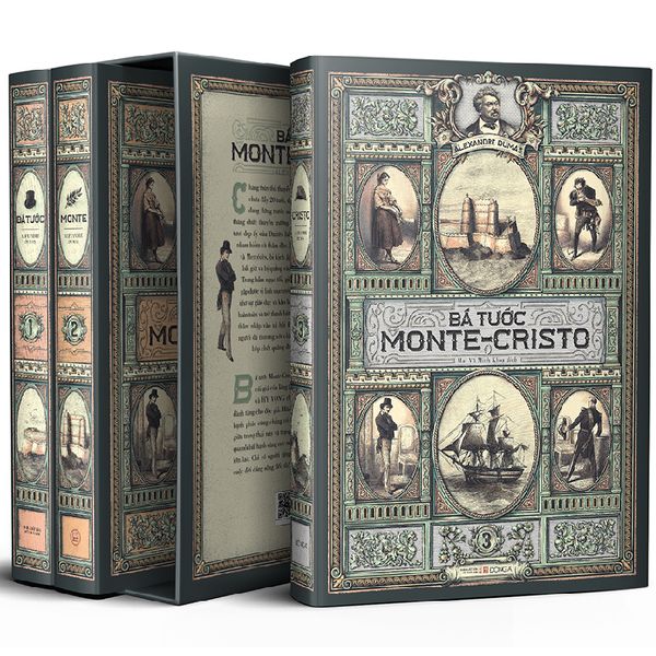 Bá Tước Monte-Cristo (Trọn Bộ 3 Tập)