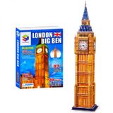 Mô Hình Giấy 3D Magic Puzzle: Tháp Đồng Hồ Big Ben - 9619 (G168-10)