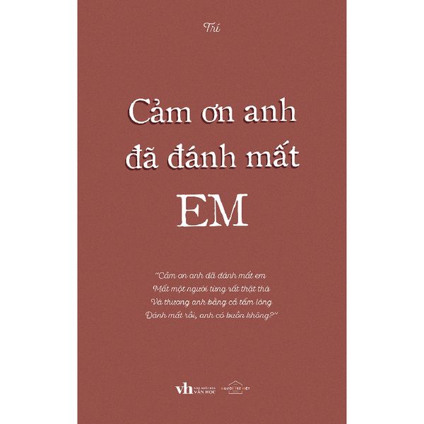 Cảm Ơn Anh Đã Đánh Mất Em