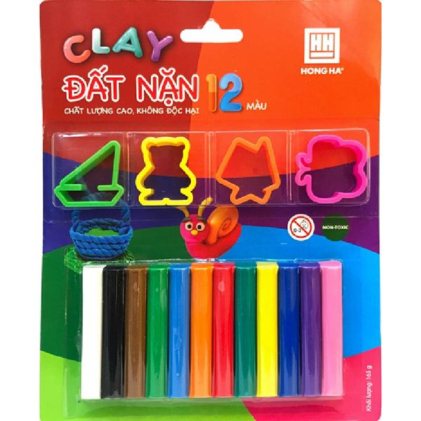 Đất Nặn 12 Màu 8101