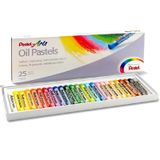 Bộ Màu Sáp Dầu PENTEL Arts Oil Pastels (25 Màu)