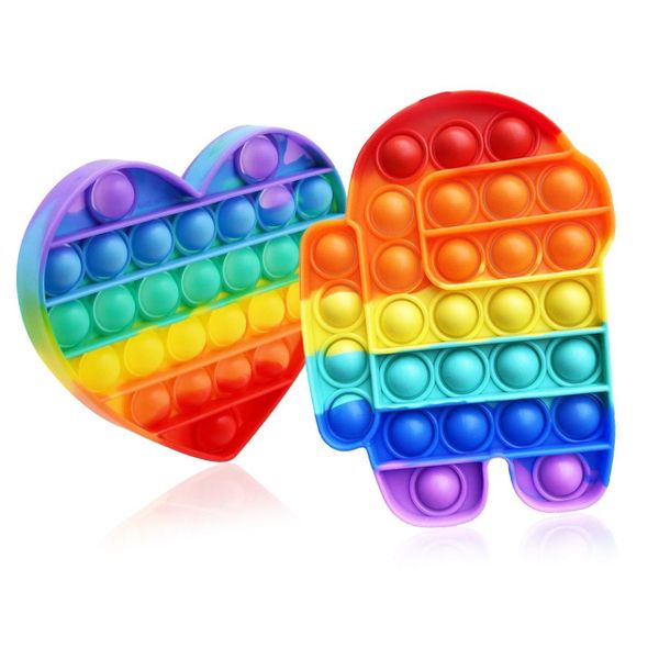 Bóp Bong Bóng Popit - Đồ chơi giải trí hỗ trợ giảm căng thẳng (giao ngẫu nhiên)