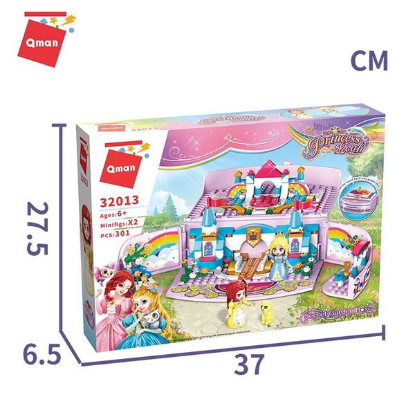 Đồ Chơi Xếp Hình Qman 32013 - Khu Vườn Bí Mật