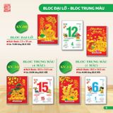 Lịch 2024 - Bloc Đại Lỡ - Bloc Trung Màu (Bloc Rời) - Khang Việt