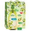 Hộp Quà Sữa Tắm Mềm Mịn Oliv 650ml + Dầu Gội Chắc Khỏe Oliv 100ml