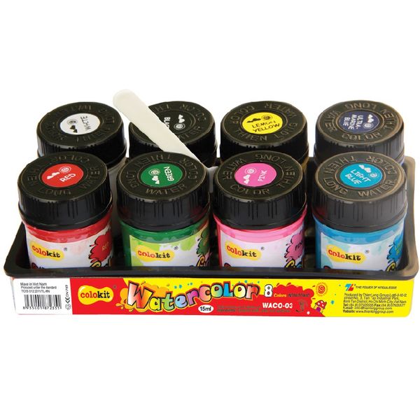 Màu Nước Thiên Long WACO-03 (8 Màu)