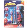 Bộ Dụng Cụ Học Tập 5 Món Kèm Hộp Bút Marvel Spider-Man - HooHooHaHa® VPH13-1401