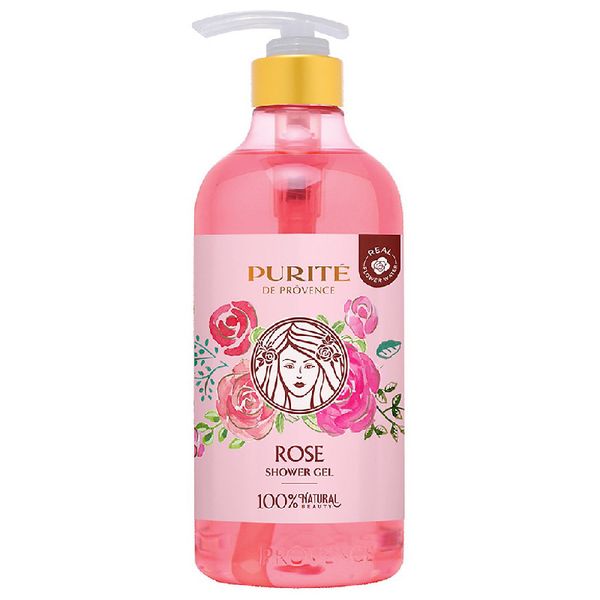 Sữa Tắm Purite Mềm Mịn Hoa Hồng 850ml