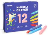 Bút Màu Sáp Lụa Washable Crayon 12 Md4115