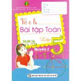 Vở Ô Li Bài Tập Toán Lớp 5 - Quyển 2 (2019)